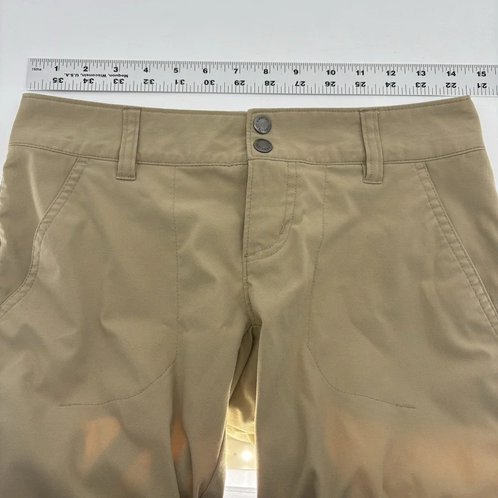 Columbia Omni-Shield Convertible Pants Beige Utility Tech Stretch Women 2 - Picture 3 of 10